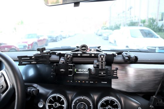 Support de console centrale multifonctionnelle en alliage d'aluminium pour Jeep Wrangler Année 2013-2017