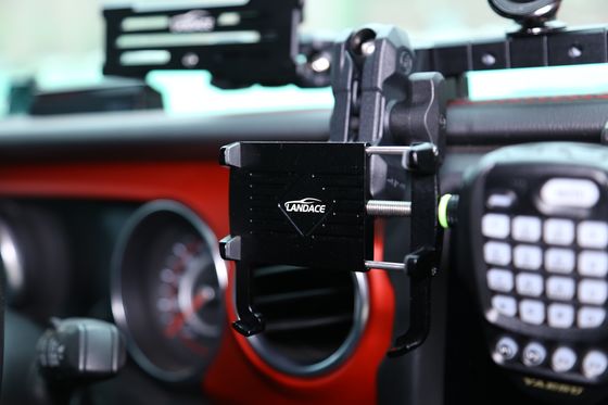 Processus CNC usinée en alliage d'aluminium centre de console support Gopro détenteur pour Jeep Wrangler