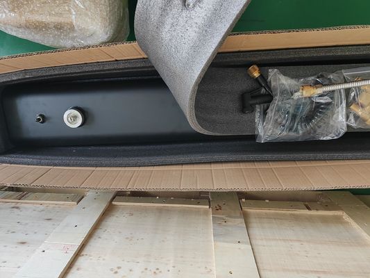 Montage de douche routière facile 7 gallons réservoir d'eau pour le toit de la voiture ou du porte-lit du camion