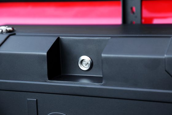 Jeep Wrangler JL 700*450*317mm hors route boîte de rangement de porte arrière en alliage d'aluminium lourd