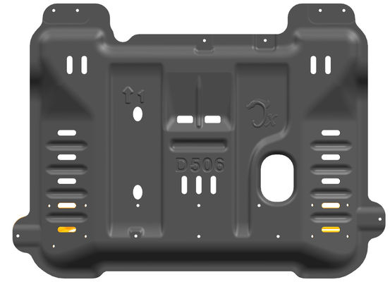 Fonction de protection du moteur de voiture sous couverture du châssis