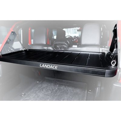 Jeep Cargo étagère de stockage interne Extrusion en aluminium noir utilisée pour les produits de stockage