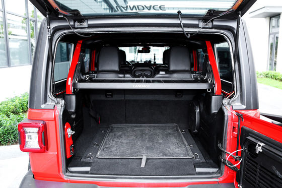 Jeep Cargo étagère de stockage interne Extrusion en aluminium noir utilisée pour les produits de stockage