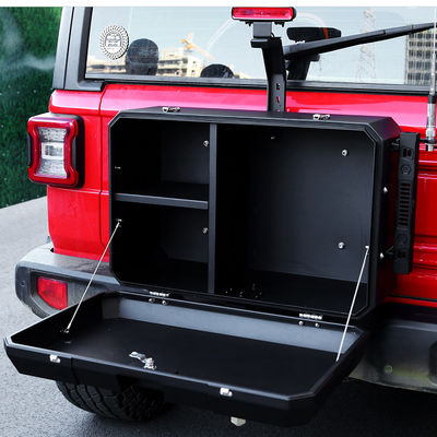 2021- Jeep Wrangler Noir Alloy d'aluminium en poudre revêtue porte arrière extérieure