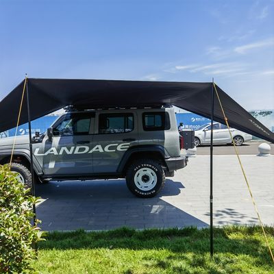 4 roues motrices Tente de clôture de voiture Tente latérale en acier carbone E revêtement