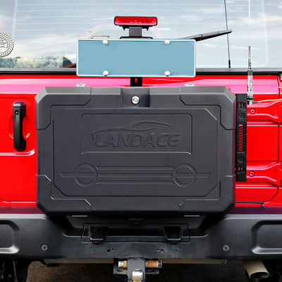 2021- Jeep Wrangler Noir Alloy d'aluminium en poudre revêtue porte arrière extérieure