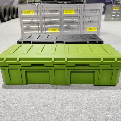 Boîte de rangement 4 roues pour le camping pour les outils lourds et le matériel de camping