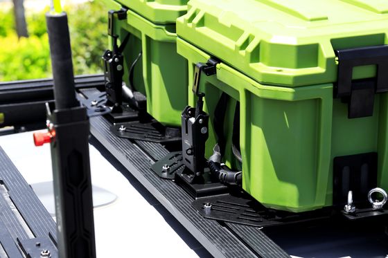 2023 Entreposage d'outils Boîtes à outils en plastique lourdes pour le montage sur les supports de toit de voiture