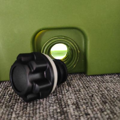 Organisateur de boîtes de rangement d'outils en plastique de conception lourde pour le montage de racks de toit de voiture