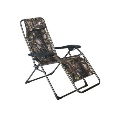 Chaise de camping en tissu pliable avec repose-pieds pour les jambes pour le camping extérieur portable