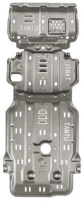 18Toyota Tundra Bouclier moteur châssis Protection du panneau de protection de la boue Magnalium Bouclier anti-éclaboussures
