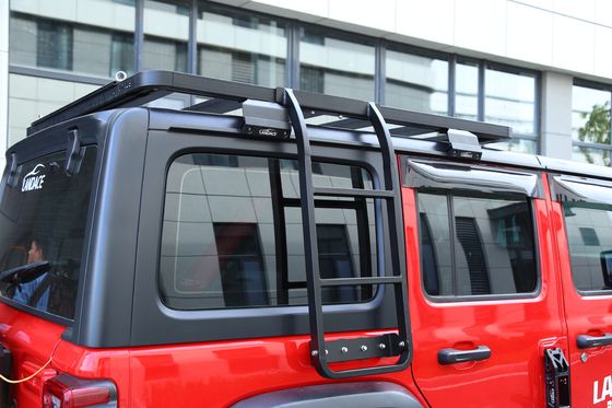 18-23 Wrangler Rubicon Jeep Fitment SUS304 Toit de voiture Tente supérieure échelle d'extension en aluminium