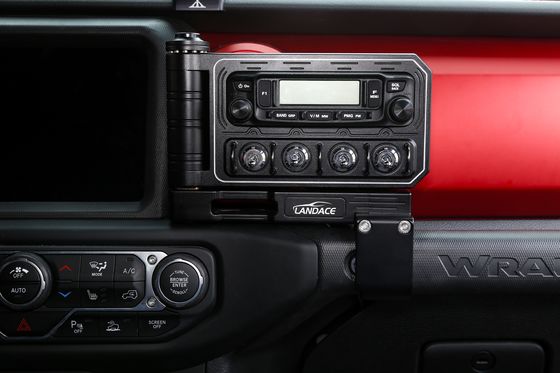 Commutateurs de commutation en alliage d'aluminium anodisant dur pour les accessoires extérieurs de la Jeep Wrangler