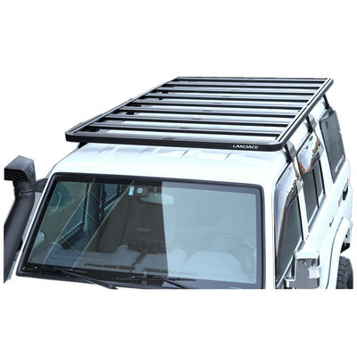 Toyota Land Cruiser LC76 Monture de toit en alliage d'aluminium support de toit de voiture 27,5 kg capacité de charge
