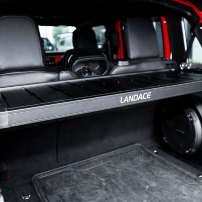 Porte arrière recouverte de poudre à l'intérieur de l'étagère de stockage pour 4x4 véhicule personnalisation de conception unique