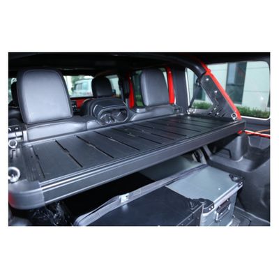 Réservoir de bagages pour les chaussures de voiture en alliage d'aluminium pour JEEP Wrangler JL JK Design de la porte arrière