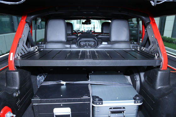 Réservoir de bagages pour les chaussures de voiture en alliage d'aluminium pour JEEP Wrangler JL JK Design de la porte arrière