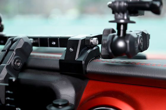 Jeep Wrangler JL Multifonctionnelle Console Centrale Stand téléphonique avec 4 * 4 accessoires