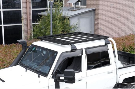 1400X1320mm Plateau de toit en poudre noire pour Toyota 4x4 accessoires extérieurs de véhicule
