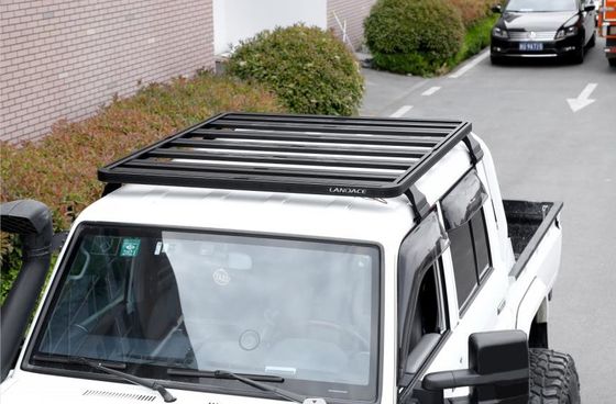 1400X1320mm Plateau de toit en poudre noire pour Toyota 4x4 accessoires extérieurs de véhicule