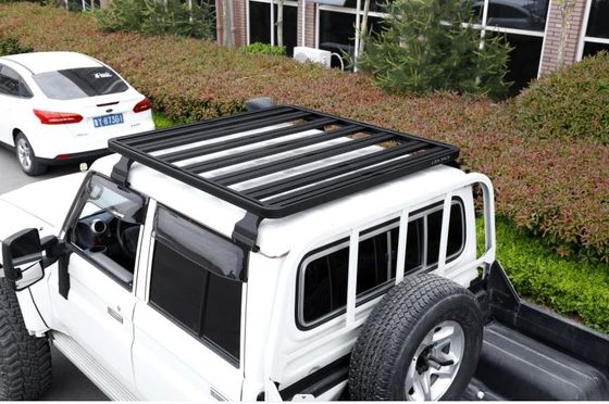 1400X1320mm Plateau de toit en poudre noire pour Toyota 4x4 accessoires extérieurs de véhicule