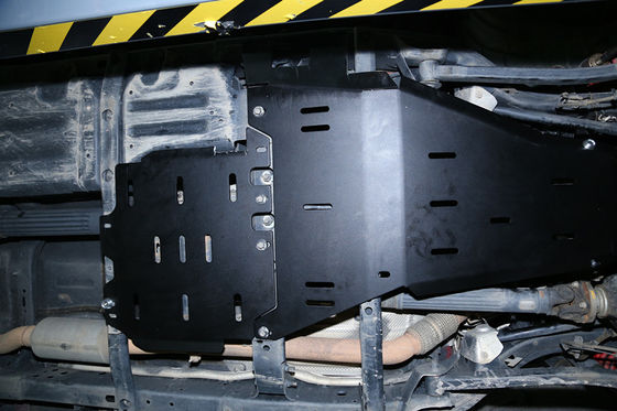 Plaque de protection contre le glissement de la couverture du moteur en hauteur et en dessous de la boue pour Jeep Wrangler JL JK 2013-2017