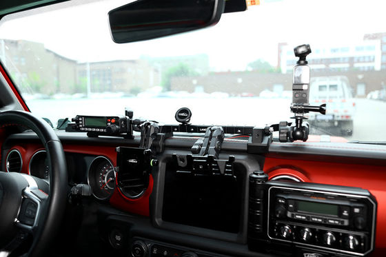Directement de l'usine Multi-fonction de la tige télescopique de la console centrale de la voiture de téléphone portable support pour Jeep Wrangler JL JK