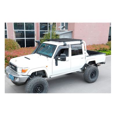 Placement Plateforme de support de bagages à engrenages noir pour TOYOTA LC 79 Pick-up Ute