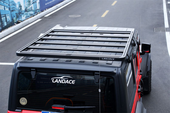 Accès à l'extérieur des véhicules tout-terrain Rack de toit pour Jeep Wrangler JL JK 1500*1425*55mm