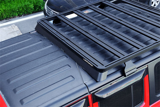 Accès à l'extérieur des véhicules tout-terrain Rack de toit pour Jeep Wrangler JL JK 1500*1425*55mm