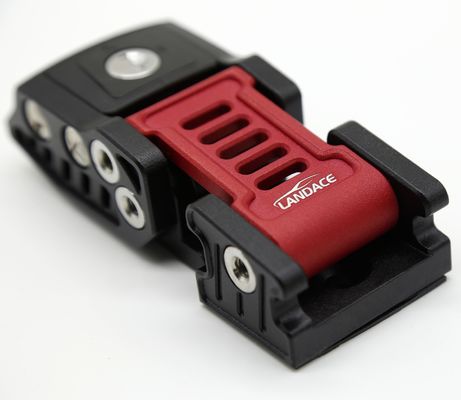 Année 2018- Kit de verrouillage de capuchon à procédé CNC noir pour les aventures tout-terrain durables