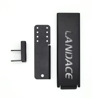 Couche en poudre des piquets anti-coup de pied pour Jeep Wrangler en haut de la pédale de repos du pied gauche sur mesure
