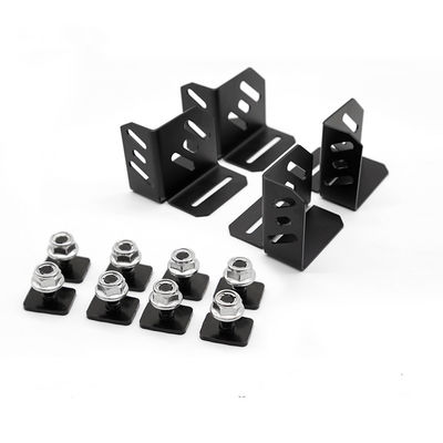 Moderne conception de la machine à laver à vis noire Plateforme de support de toit Plateforme de levage pivotante Ring Eye Bolt en acier inoxydable