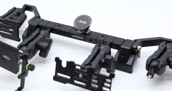 360 degrés de rotation réglable multi-usage DASH monté kit pour Jeep Wrangler en noir