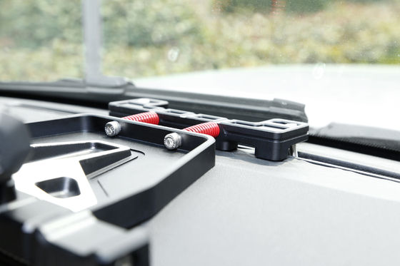 Console centrale à angle flexible, support de réservoir 300 porte-téléphone à poignée multi-montage en noir