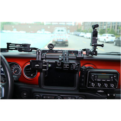 Jeep Wrangler Téléphone GoPro CB Microphone et porte-caméras reflex numériques avec conception géométrique