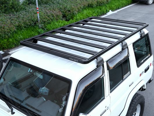 Étagère de toit en poudre pour Toyota Land Cruiser LC76 Conçue pour transporter des bagages