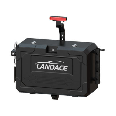 Panneau d'expansion de porte arrière montée arrière boîte à outils de stockage en aluminium pour Jeep