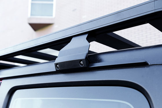 Jeep Wrangler Roof Rack 4 Runner Roof de voiture noir Porteur de bagages 1500*1425*55mm