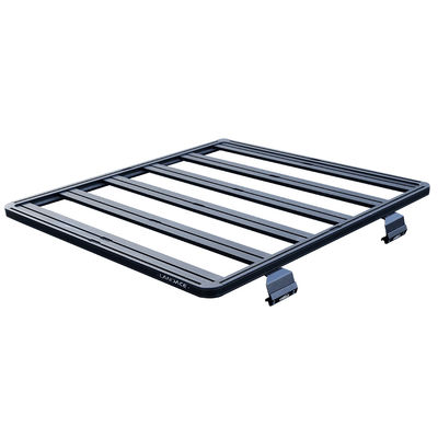 Installation rapide et facile Plateau de toit en alliage d'aluminium noir 4x4 pour Jeep Wrangler JL