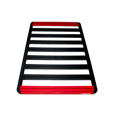 Auto universel en acier noir alliage d'aluminium 4x4 accessoires porte-bagages amovible sur le toit de la voiture