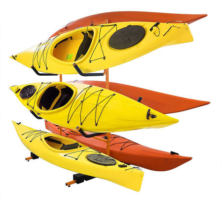 Entreposage pratique et multifonctionnel non pliable sur support de kayak