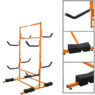 Entreposage pratique et multifonctionnel non pliable sur support de kayak