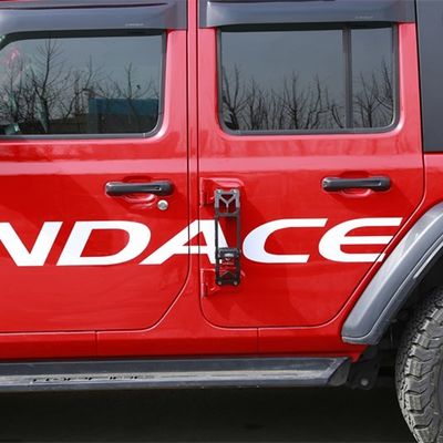 Carte Qingdao Anodisant dur en alliage d'aluminium Porte latérale de toit Pédale de pied pour Jeep Wrangler