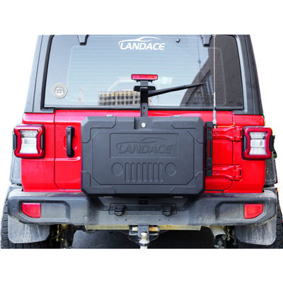 Couche en poudre JEEP Porte arrière extérieure boîte de rangement pour et durable pour les voitures JEEP