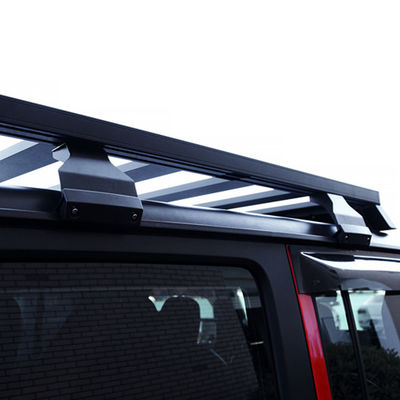 Monture de toit réglable en acier alliage d'aluminium pulvérisation de poudre Plate support de toit pour Jeep
