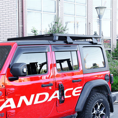 Monture de toit réglable en acier alliage d'aluminium pulvérisation de poudre Plate support de toit pour Jeep